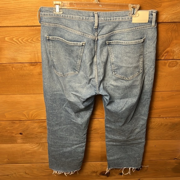 Citizens of Humanity Premium Vintage Women Jeans Blue Wash 33 frayed hem stretch - Picture 4 of 10